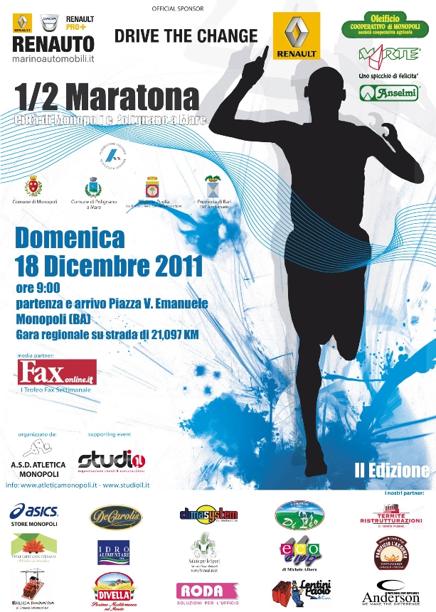 II^ Mezza Maratona Citta' di Monopoli - 18 Dicembre 2011